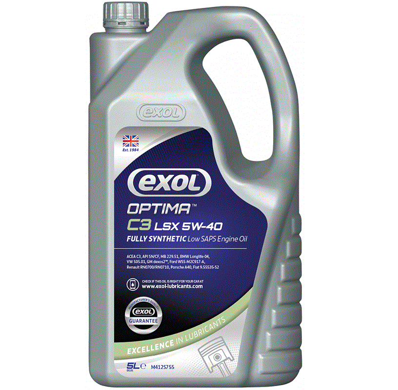 exol | OPTIMA C3 LSX 5W-40 5L (M412)