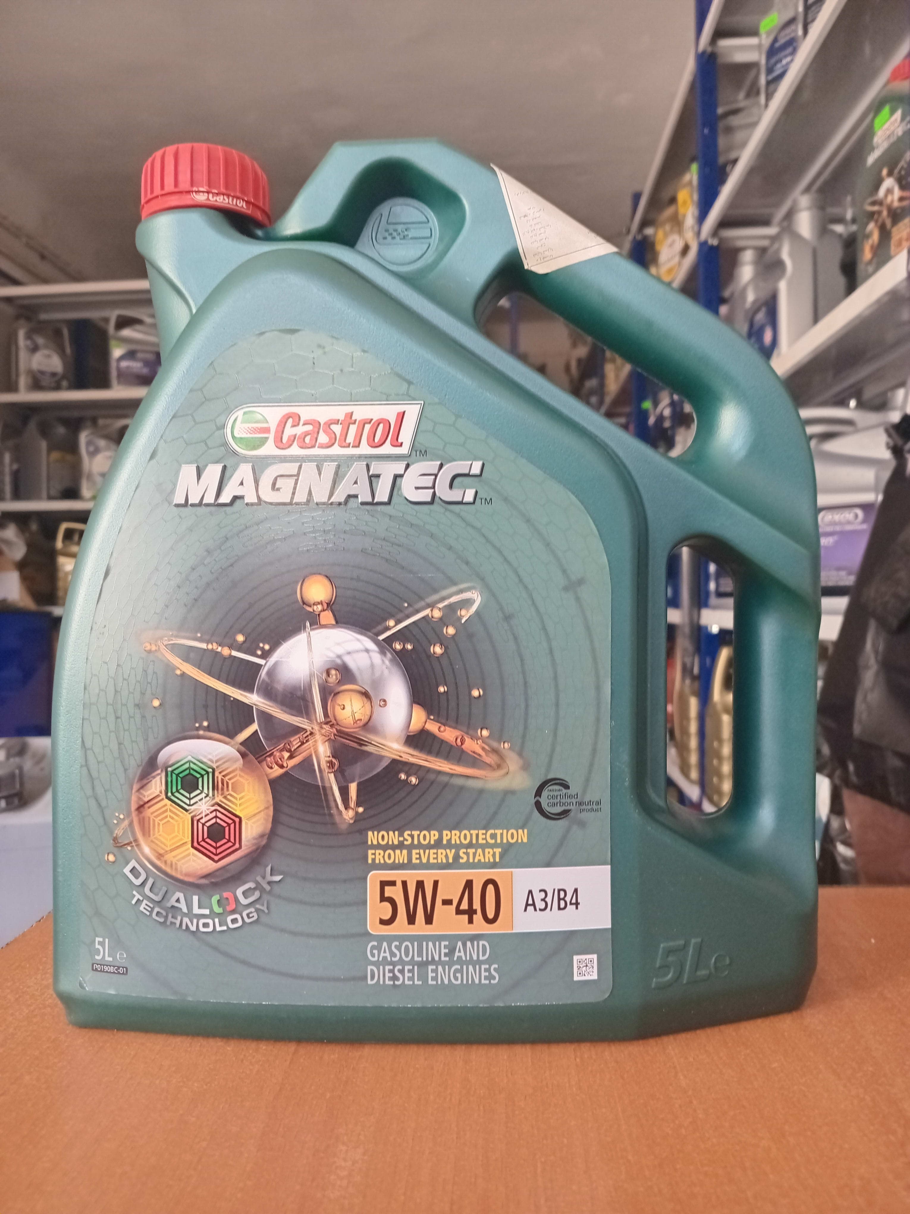 CASTROL MAGNATEC 5W40 A3/B4 5L